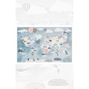 Tapis de jeu - Animaux - 120cm x 160cm