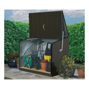 Trimetals Coffre rangement en métal anthracite 1,38x0,89x1,13 m - STOWAWAY_ANTHRACITE