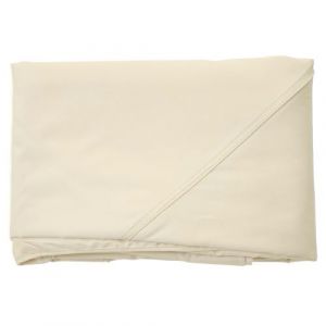 Toile de rechange pour Pergola Cadiz 4x3m, toit de pavillon de jardin, cr&egrave;me