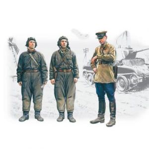 ICM 35181 maquette soviet tank crew 1939-42 1 35 mic-35181