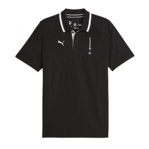 Puma Polo BMW MMS manche courte noir blanc - M