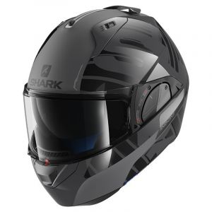 Image de Shark Casque modulable EVO-ONE 2 LITHION DUAL anthracite/noir - XS