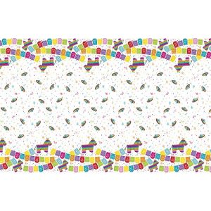 Unique Industries Inc Party 58683 mexicaine Fiesta Nappe en plastique, 2,1 x 1,4 m