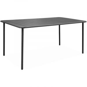 Alice's Garden Table de jardin métal 6-8 places, anthracite