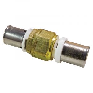 Coupleur femelle adaptateur à ajustement par pression en laiton Fixoconnect 16mm x 16mm