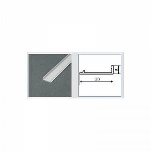 Vision-El Couvercle aluminium anodisé pour profilé LED MARCHE 1000 mm