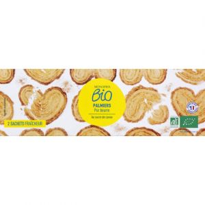 Monoprix Bio Palmiers pur beurre bio