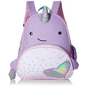Skip*Hop Sac à dos enfant Zoo Pack narval mauve