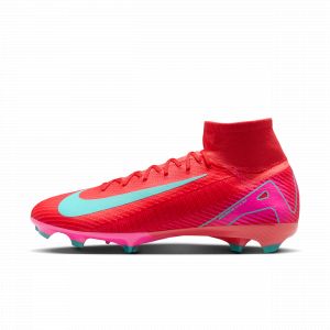 Nike Chaussure de foot montante &agrave; crampons FG Mercurial Superfly 10 Pro - Rouge - Taille 42.5 - Male
