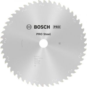 Bosch Lame de scie circulaire PRO Steel, filaire, 254 x 2,2 x 25,4 mm, T52 2608844867