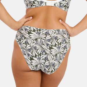 Sans Complexe Slip Am&eacute;lie Print Imprim&eacute; Floral Vert Thym
