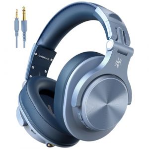 Casque Bluetooth Over Ear - ONEODIO - A70 - 72 heures de lecture - CVC 8.0 - Jack 3,5 et 6,35 mm