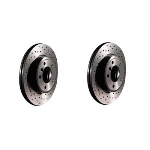 Brembo 2 Disques de frein Xtra 09.8695.1X
