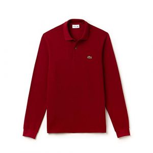 Lacoste Polo POLO L1312 rouge - Taille US 6,US 4,US 5