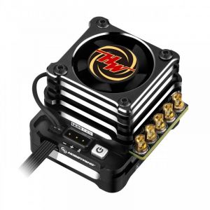 Hobbywing Xerun XD10 Pro Noir Brushless ESC 100A, 2s LiPo