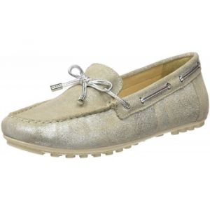 Image de Geox Leelyan A, Mocassins (Loafers) Femme, Argent (Silver), 35 EU