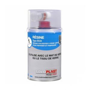 Soloplast Résine polyester 1kg de moulage