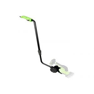 Greenworks Original ASHT-P-GW perche de rallonge pour cisailles &agrave; et &agrave; gazon (perche d'extension avec roulettes pour les cisailles &agrave; gazon et &agrave; arbustes G24SHT de la s&eacute;rie 24 volts de chez