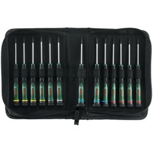 Bosch Set de 13 tournevis de précision 1600A02Z9N