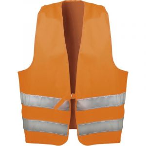 Fenix Gilet de s&eacute;curit&eacute; taille universelle EN ISO 20471 orange, gilet de s&eacute;curit&eacute;, v&ecirc;tements de s&eacute;curit&eacute;