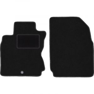 Tapis avant noirs pour : Nissan Note I E11 monospace (2006-2012)