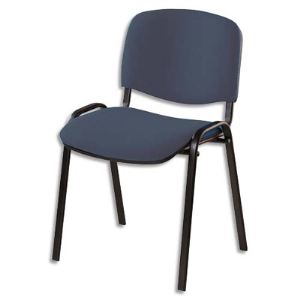 Nowy styl Chaise de conférence 4 pieds en tissu