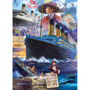Master pieces Puzzle Titanic Collage