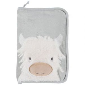 Noukie's Prot&egrave;ge carnet de sant&eacute; fausse fourrure verte Fluffy