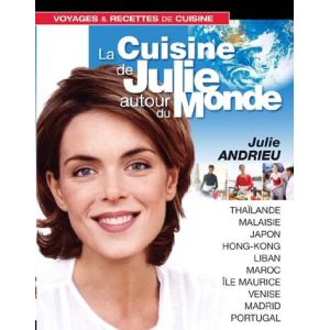 Coffret la cuisine de julie andrieu autour du monde - Volumes 1 à 3