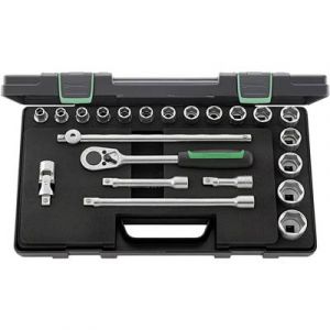 Image de Stahlwille Coffret cl&eacute; + douilles 22 pi&egrave;ces 96031448 12.5 mm (1/2"")