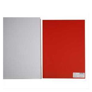Creotime Papier cartonn&eacute; A4 Rouge vif - 180 gr - 20 pcs