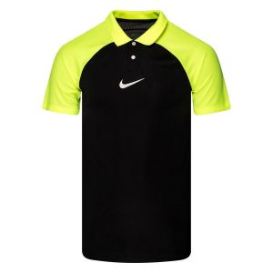 Image de Nike Polo Dri-fit Academy Pro - Noir/jaune Fluo/blanc, pointure Large - Noir - Taille Large