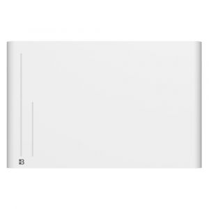 Radiateur électrique fixe à inertie sèche céramique 1500W Bestherm ALBA horizontal blanc