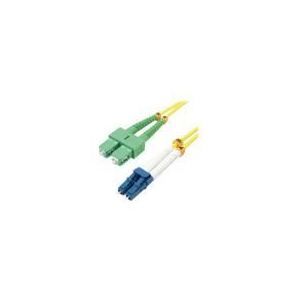 MCL Samar FJOS2/SCA-LC-1M - Fibre optique SC/APC monomode vers LC mode unique OS2 9/125 micromètres 1 m