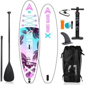 Paddle gonflable enfant fille Pinky X