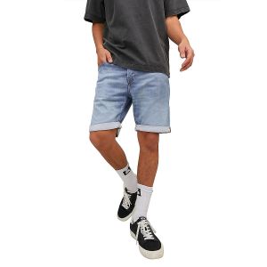 Jack & Jones JJIRICK JJICON Shorts GE 625 I.K SN, Bleu Denim, XL Homme