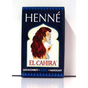 Hennedrog Henne el cahira acajou