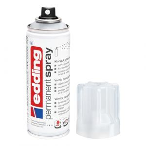 Edding Peinture acrylique permanente incolore en spray 200 ml