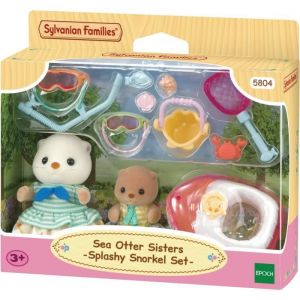 Epoch Les sœurs Loutre de mer -Figurines Miniatures - 5804