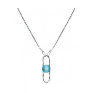Morellato Pendente 1930 Cat Eye Blu - 45 Cm