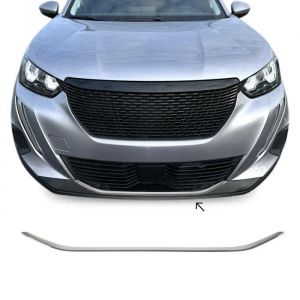 Omac Garniture de Pare-chocs Avant pour Peugeot 2008 2019-2022 Chrom&eacute;