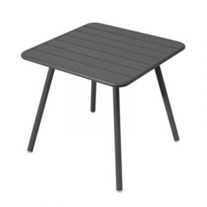 Image de Fermob Table carrée Luxembourg / 80 x 80 cm - 4 pieds carbone en métal