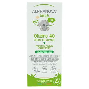 Image de Crème de change Olizinc - 50g - Blanc