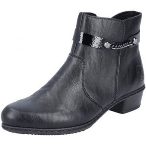 Rieker Femme Bottines Y0783, dame Bottines,bottillons,chaussure d'hiver,bottes,botte,demi-botte,chaussure de transition,noir (schwarz / 00),38 EU / 5 UK