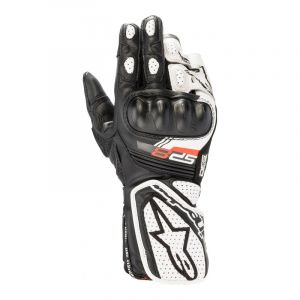 Alpinestars Gants cuir/textile femme Stella SP-8 v3 noir/blanc- L