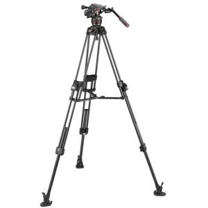 Manfrotto Trépied Fast Twin 645 Carbone + Rotule Nitrotech série 608