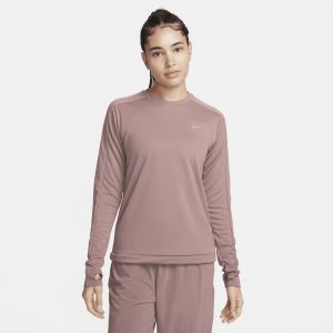 Image de Nike RUNNING PACER CREW TOP - Smokey Mauve, Smokey Mauve - Taille M