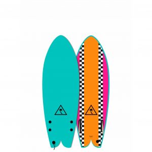 Planche Catch Surf Heritage 5.6 Retro Fish Twin