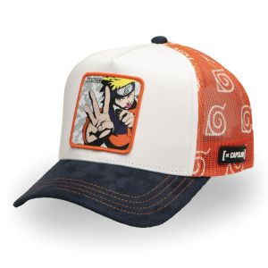 Casquette Trucker Avec Filet Mix Sergé/Suédine/Mesh Naruto Uzumaki