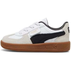 Puma Chaussures Leather AC blanc beige noir bébé - 20